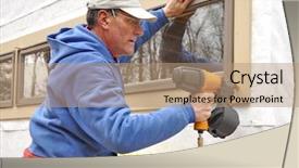  Presentation with trim - Slides having install trim around windows background and a coral colored foreground