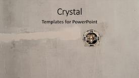  Presentation with outlet - Beautiful slides featuring installing of wall electrical outlet backdrop and a light gray colored foreground