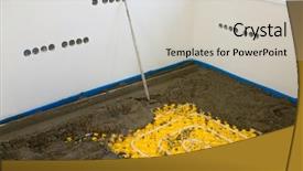  Presentation with pipes - Cool new theme with installing underfloor heating and colling backdrop and a light gray colored foreground