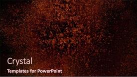  Presentation with explosion - Audience pleasing PPT theme consisting of instant-coffee-grains-explosion-top backdrop and a wine colored foreground