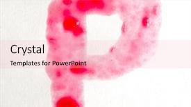  Presentation with official letter - Cool new slide set with instinal - jam initials letter p backdrop and a lemonade colored foreground