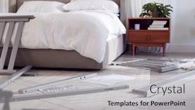  Presentation with components - Beautiful presentation design featuring instructions-and-components-for-self backdrop and a light gray colored foreground