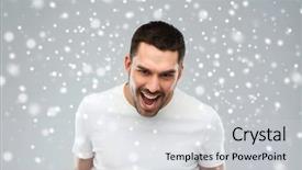  Presentation with angry people - Audience pleasing PPT layouts consisting of insult - emotion anger winter christmas backdrop and a  colored foreground