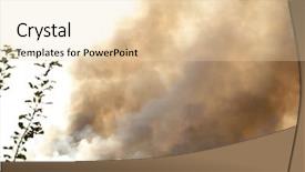  Presentation with fire insurance - Cool new presentation with insurance farms - fire backdrop and a lemonade colored foreground