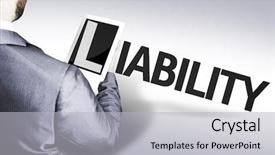  Presentation with human rights concept the text - Colorful presentation enhanced with insurance long term care - business man with the text backdrop and a light gray colored foreground