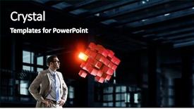  Presentation with media - Slide deck featuring integrated science - innovative technologies integration mixed media background and a black colored foreground