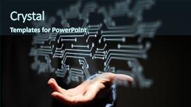  Presentation with wuhan fiberhome international technologies phils. - Presentation theme featuring integrated science - integrating the technologies background and a tawny brown colored foreground