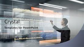  Presentation with mass media business technology internet - Slide set enhanced with integrating new technologies mixed media background and a light gray colored foreground