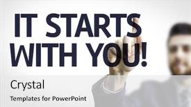  Presentation with business man climbs up to the top of 3d success stairs steps - Presentation design consisting of intellectual capital - business man pointing to transparent background and a white colored foreground