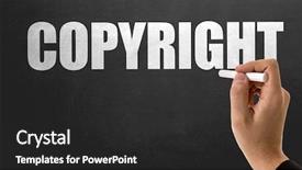  Presentation with intellectual property law - PPT layouts having intellectual property law - copyright background and a dark gray colored foreground