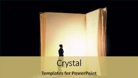  Presentation with old book - Amazing slide set having intellegenc - big old opened book backdrop and a  colored foreground