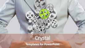  Presentation with nurse and patient holding hands - Cool new slide set with intelligence brain function - close up image of businesswoman backdrop and a  colored foreground