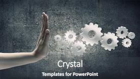  Presentation with mechanism - PPT theme having intelligence brain function - close up of businesswoman hand background and a  colored foreground