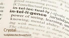  Presentation with intelligence - Audience pleasing presentation theme consisting of intelligence backdrop and a lemonade colored foreground