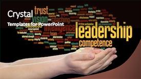  Presentation with strategy management - Beautiful theme featuring intelligent coragous - concept or conceptual business leadership backdrop and a  colored foreground