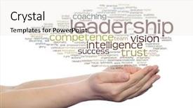  Presentation with strategy management - Audience pleasing presentation theme consisting of intelligent coragous - concept or conceptual business leadership backdrop and a  colored foreground