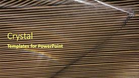  Presentation with water agriculture - Presentation featuring intense-agriculture-fiekd-being-irrigatedwith background and a tawny brown colored foreground