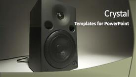 Presentation with funeral thank cards cover abstract images - Amazing presentation having intensify - abstract of stereo speaker backdrop and a dark gray colored foreground