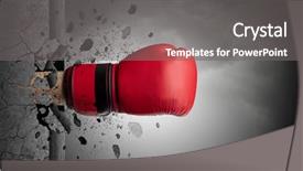  Presentation with hits miss fingering images - Presentation having intensity - big hand hits intense background and a  colored foreground