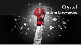  Presentation with hits miss fingering images - Cool new presentation with intensity - big hand hits intense backdrop and a  colored foreground