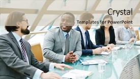  Presentation with intercultural - Theme consisting of intercultural communication - communicating at conference background and a soft green colored foreground