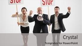  Presentation with japanese new year above view - Cool new PPT theme with interdiction sign - view from above of displeasure backdrop and a light gray colored foreground