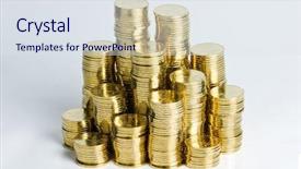  Presentation with gold star - Presentation theme enhanced with journey vision dream - road with number 2015 background and a  colored foreground.