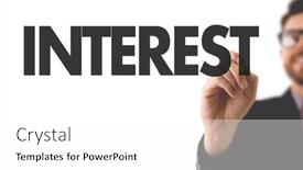  Presentation with interest groups - Cool new theme with interest backdrop and a white colored foreground