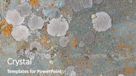  Presentation with stone - PPT layouts with interesting stone texture background and a gray colored foreground