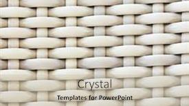  Presentation with wicker - Cool new presentation theme with interesting-wicker-background-abstract-texture backdrop and a soft green colored foreground