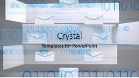  Presentation with mathematics - Audience pleasing presentation design consisting of interface against abstract room backdrop and a light blue colored foreground