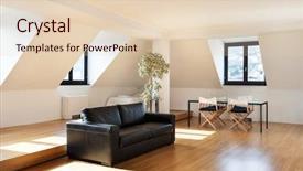  Presentation with interior of the earth - Theme featuring interior beautiful loft hardwood floor background and a lemonade colored foreground