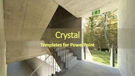  Presentation with underground mining mine passage - Cool new theme with interior building underground passage stairs backdrop and a  colored foreground