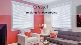  Presentation with luxury - Presentation consisting of interior design of a luxury background and a sky blue colored foreground