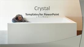  Presentation with bathroom - Amazing slides having interior-house-bathroom-guy backdrop and a  colored foreground