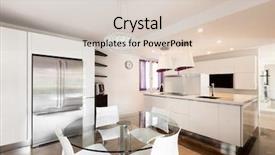  Presentation with dining table - Cool new presentation design with interior house nice domestic kitchen backdrop and a lemonade colored foreground