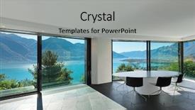  Presentation with dining - Beautiful theme featuring interior modern house wide dining backdrop and a light gray colored foreground