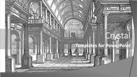  Presentation with paul - Amazing theme having interior-of-a-church-hendrick backdrop and a gray colored foreground