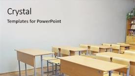  Presentation with world class manufacturing - Colorful presentation enhanced with interior of a class room backdrop and a light gray colored foreground