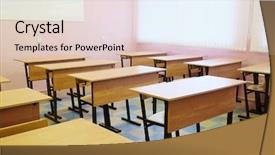  Presentation with special needs class - Colorful presentation design enhanced with interior of a class room backdrop and a lemonade colored foreground