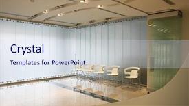  Presentation with interior design of classic white - Cool new presentation with interior of a futuristic white backdrop and a  colored foreground