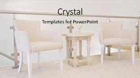  Presentation with hotel security - PPT theme having interior of a hotel room background and a  colored foreground