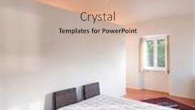  Presentation with japanese style - Beautiful slide deck featuring interior-of-a-minimal-bedroom backdrop and a coral colored foreground