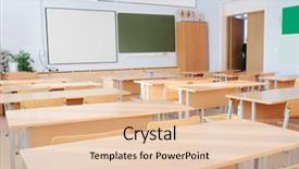  Presentation with class - Presentation consisting of interior of a school class background and a lemonade colored foreground