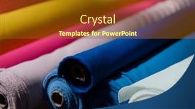  Presentation with colorful fabric - 