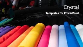  Presentation with colorful fabric - 