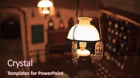  Presentation with pharmacy - Amazing presentation design having interior of an old pharmacy backdrop and a wine colored foreground