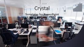  Presentation with busy - Amazing presentation theme having interior of busy modern open backdrop and a lemonade colored foreground