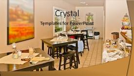  Presentation with mexican restaurant - Cool new theme with interior of caribbean mexican restaurant backdrop and a  colored foreground