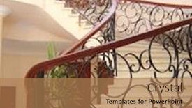  Presentation with stairway - Amazing theme having lannister - interior of hotel with stairway backdrop and a coral colored foreground